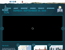 Tablet Screenshot of oceanroad10k.com